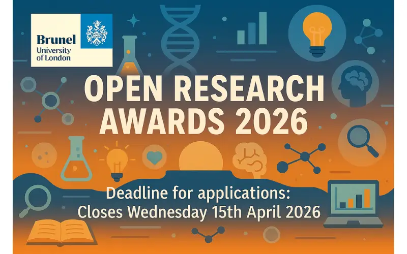 2026 Open Research Awards poster