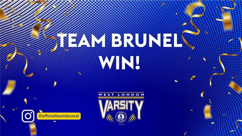 Team Brunel Varsity win 2026
