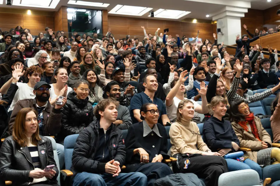 Attendees at the Pitch Off