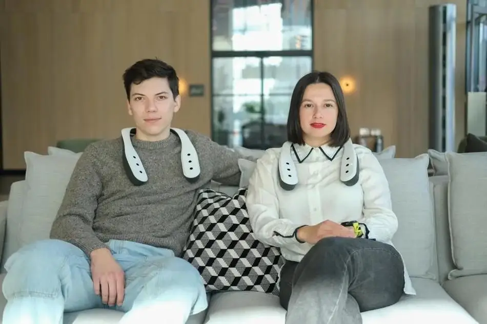 Scentient co-founders Anastasia Georgievskaya and Ivan Novikov  