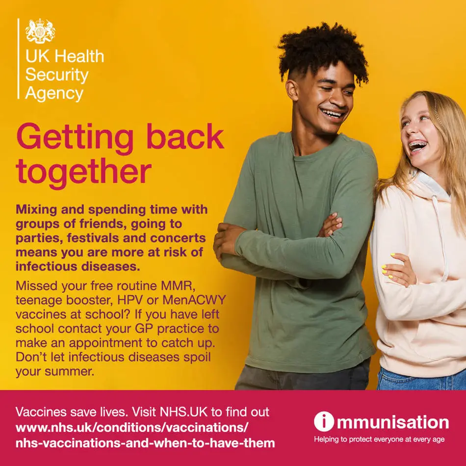 MMR Vaccination poster