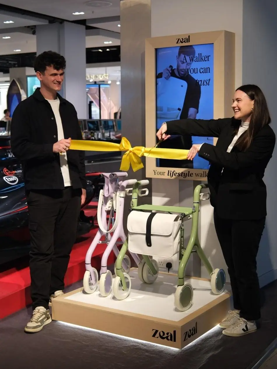 Georgia Willams and Josh King 